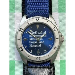 Methodist Sugar Land Hospital Silver Tone Quartz Watch